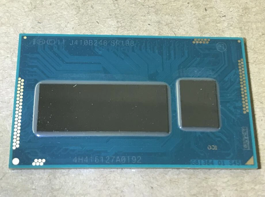 Intel I7-4558U SR188 BGA CPU 2.8-3.3G/4M (FCBGA1168) CL8064701481303 - Image 2 of 4
