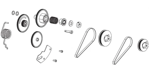 Kit, Drive System, ZT410, ZT420, ZT411, ZT421 P1058930-039