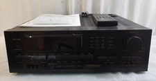 NAKAMICHI AV-2 AUDIO VIDEO STEREO RECEIVER w Remote & Manual Bundle AWESOME!