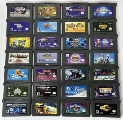 Nintendo Gameboy Advance Games, GBA, Tested, Excellent Titles