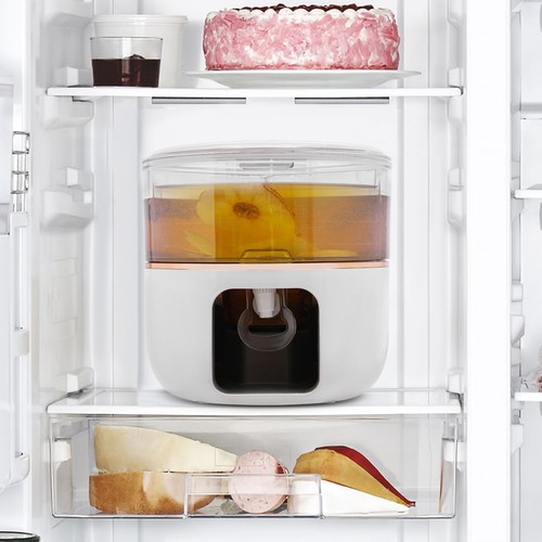 Dispenser Bevande 6L Succo di Bevande Caffè Distributore di Bevande Rotazione 360° - Foto 5 di 23
