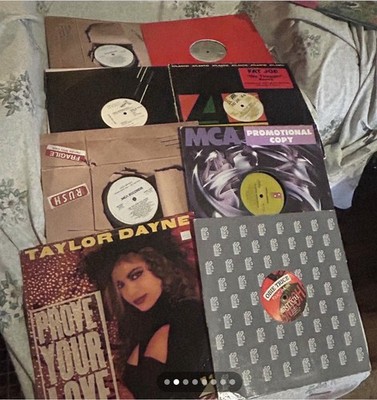 Lot Of 12  DJ Singles - Promos & Maxisingles - Vinyl Records