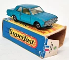 Matchbox Superfast 25 Ford Cortina Blue Vintage Car Restoration Spares