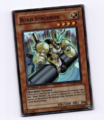 Road Synchron Super Rare 5D's Starter Deck 2009 1st Edition 5DS2-EN006
