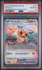 Eevee Ex 075/131 PSA 10 Stamped Surprise Box Prismatic Evolutions Pokemon Card