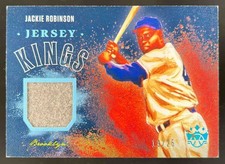 2020 Diamond Kings Jackie Robinson Jersey Kings Relics Holo Blue 19 /25 #JK-JR