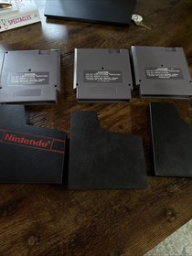 Athena ~Section Z~Rad Racer for Nintendo NES Game Cartridges (3) Tested