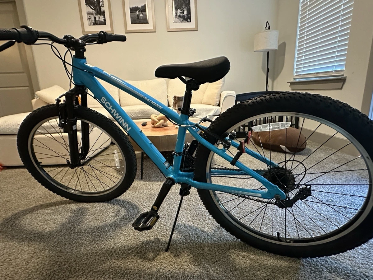 vélo enfant frozen pour fille 20'' blanc et bleu