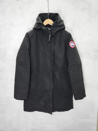 Canada goose nero parka puffer jacket taglia L