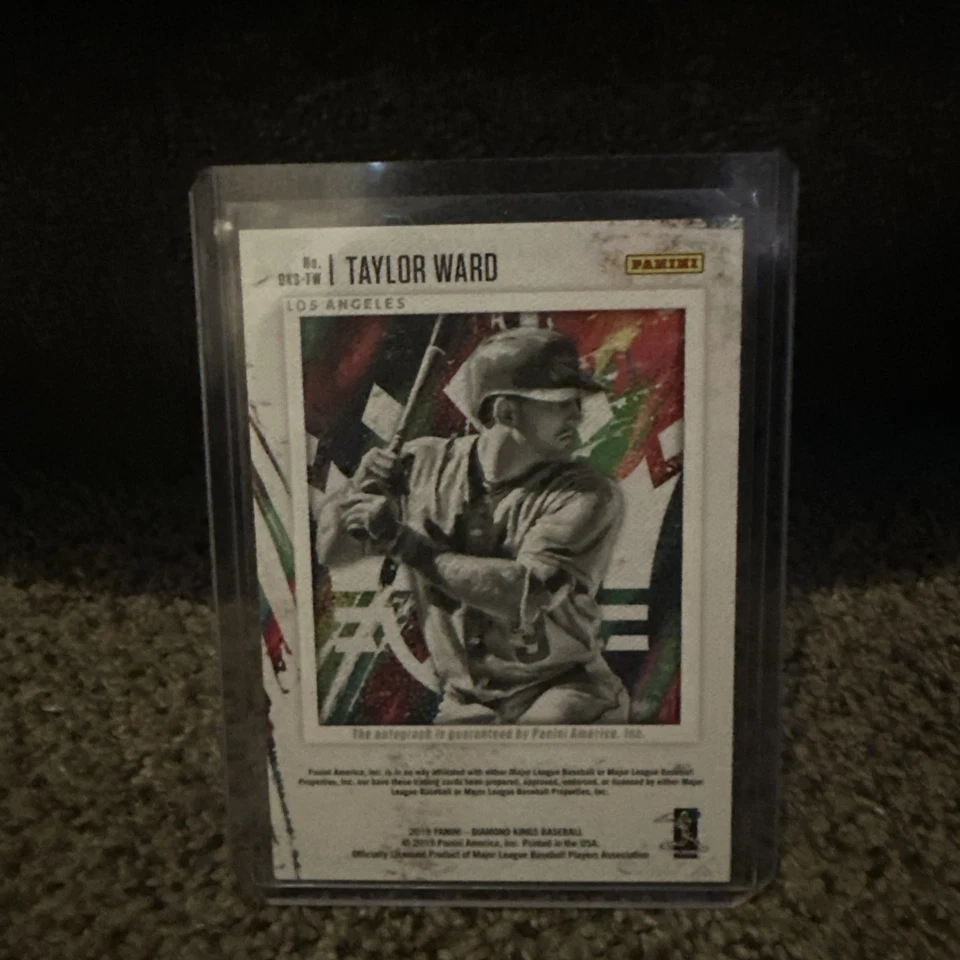 2019 Panini Diamond Kings DK Signatures Taylor Ward #DKS-TW /99 - Image 2 of 3