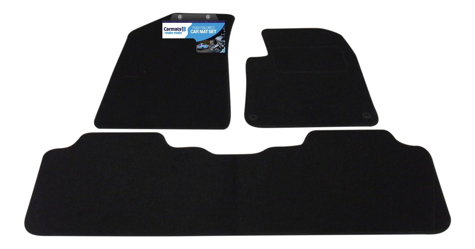 Car Mats for Citroen C5 2001-2008 Tailored Fit Car Floor Mats in Black Carpet