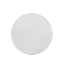 Modern Cylindrical End Table with Fluted Design, Lightweight Concrete Build for