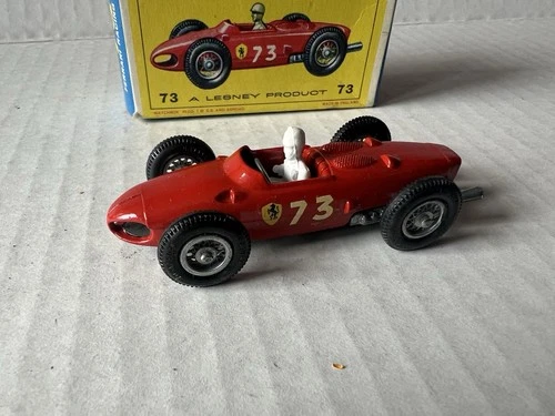 Matchbox Series No. 73 Ferrari Formula 1 Racing Car Vintage Lesney England