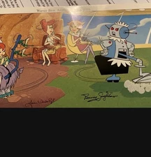 Hanna Barbara” A Mothers Work” Promo  Card Featuring Jetson’s ( Only Have 1!)