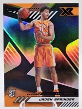 2021-22 Panini Chronicles Draft Picks JADEN SPRINGER #180  XR  Black  Rookie!!