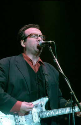 Elvis Costello performs at the Garden State Arts Center on June 15- Old Photo 1
