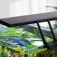 hygger Clip-On 24/7 Aquarium LED Light, Sunrise-Moonlight, Adjustable