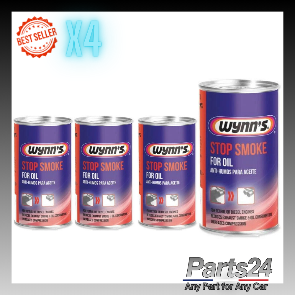 4x Wynn's Engine Oil Stop Leak - Prevents & Stops Oil Leaks Restores Elasticity