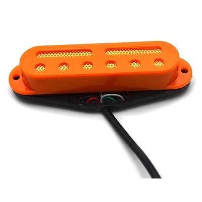 6 Loch + 2 Nut Humbucker mit Gold und Silber Pad für - Single Coil 1082