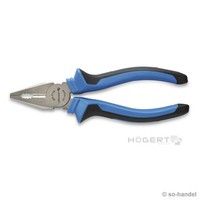 HöGert Kombinationszange 160 Mm Kombizange Flachzange Kraftseitenschneider Zange