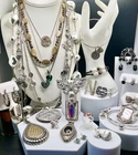 Vintage - Now Estate Costume Jewelry Mixed Lot 29Pcs. Some Signed Silver Tone