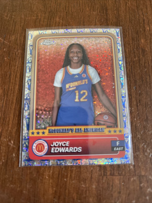 2024 Topps Chrome Mcdonald's All American - Mcflurry Refractor #53 Joyce Edwards