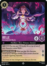 Lorcana   Belle - Accomplished Mystic  - Fabled # 040