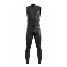 Sleeveless Wetsuit Close-Fitting Suit Lightweight for Swimmers