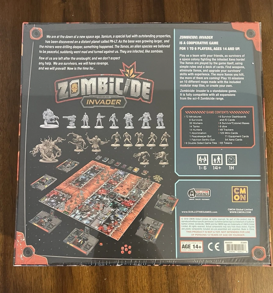 ZOMBICIDE INVADER Kickstarter Exclusive Pledge Bundle KS CMON NEW SEALED - Image 3 of 4