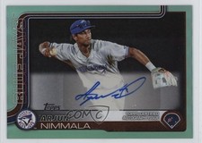 2025 Topps Pro Debut Aqua Foil Auto 4/75 Arjun Nimmala #PD-30 Auto 12se