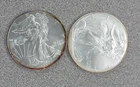 Lot of 2 American 1 oz. .999 Silver Eagles (002)