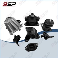 New 7PCS For Honda Accord Acura TSX2.4Auto Transmission Engine Motor&Trans Mount