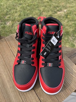 Men\'s Red/Black FUBU Sintetico High Top Basketball Sneakers Size‎ 9 FUBU Men main image 4