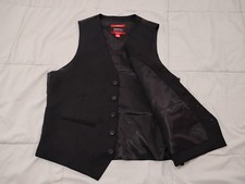 Kenneth Cole Awareness, Men's Vest, Size S, Black, Wool Blend Slim fit C2 