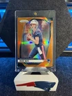 2024 Panini Prizm - Rookies Drake Maye #329 Orange Prizm /249 (RC)