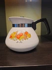 Corning Ware 6 Cup Teapot P-104 SPICE OF LIFE Kettle + Lid Vintage EUC