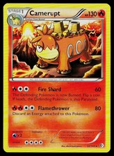 Pokemon Card Boundaries Crossed Camerupt 22/149 Rare