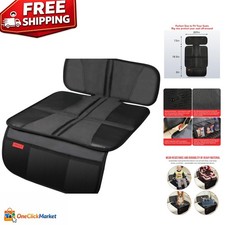 Universal Car Seat Protector - Thick Foam Padding Easy Clean Waterproof Design