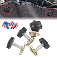 4pcs Saddlebag Lock Mounting Theft Deterrent Bolt Screw For Harley Electra Glide