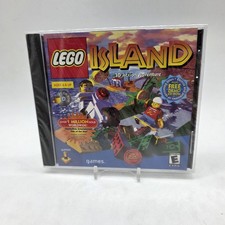 LEGO ISLAND 3D Action Adventure PC Game CD-ROM Windows 95 1997 SEALED READ