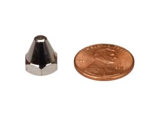 Dia-Compe bicycle brake caliper pivot dress up cone nut - CHROME