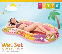 Intex Tropical Oasis 57803EU LiegestüHle Luftmatratze Badeinsel 196X112X23Cm