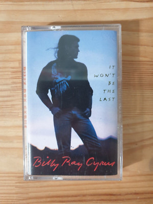 Vintage-Cassette Tape- Billy Ray Cyrus - It Won't be the Last