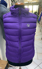 Giubbotto smanicato piumino gilet donna Kejo taglia S viola OUTLET