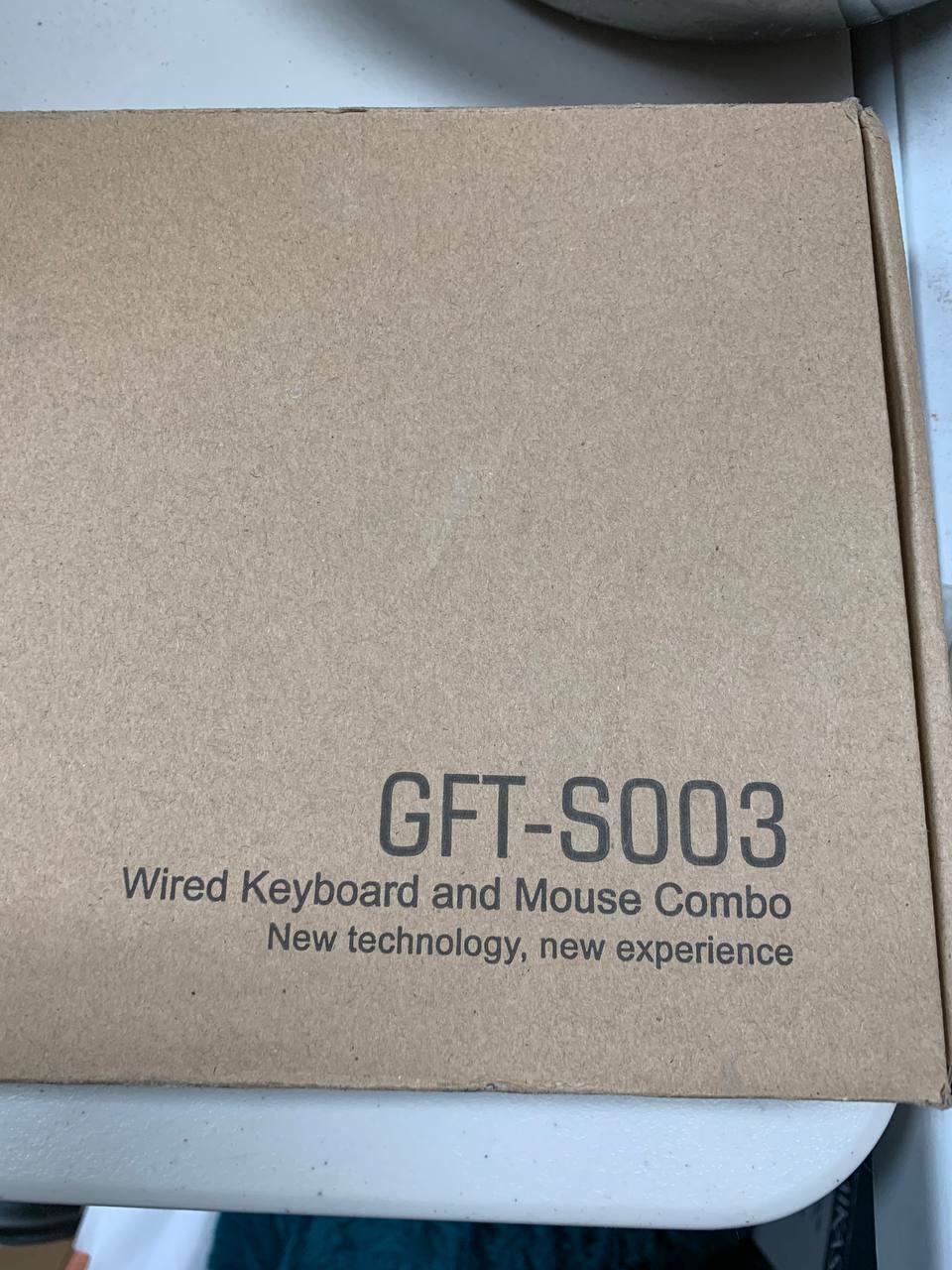 GoFreeTech Wired Keyboard and Mouse Combo Optical #45FR17