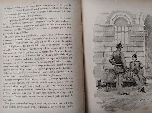 MILITARIA ARMEE ALLEMANDE I MARIUS ROY DALLY GRAVURES COULEURS UNIFORMES N°13 - Picture 3 of 3