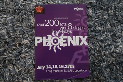 The Phoenix festival 2004 promotional booklet 