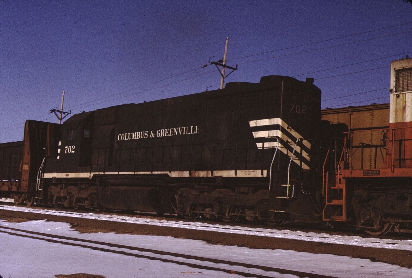 Columbus & Greenville EMD SD28 Kodachrome original Kodak slide | eBay