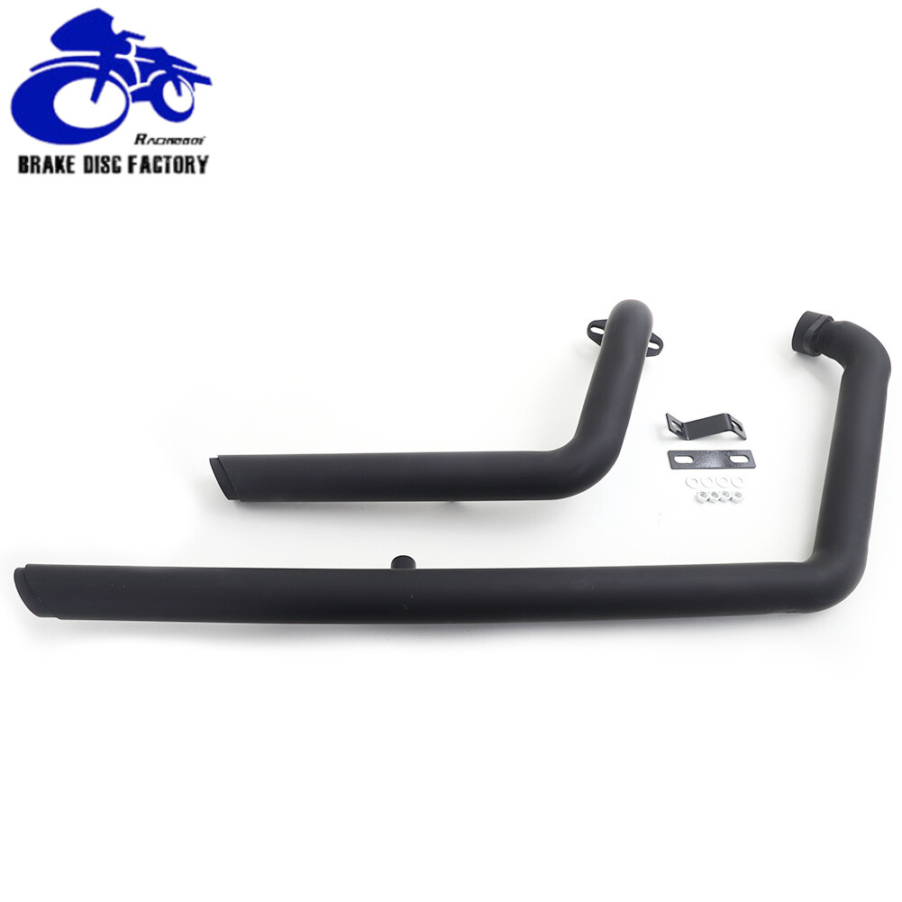 Shortshots Staggered Exhaust Pipes For YAMAHA Star Bolt XVS950 XV950