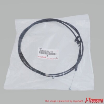 TOYOTA ECHO NCP1# 00-03 Genuine Hood Lock Control Cable Assy 53630